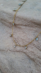 Marquise Opal Necklace