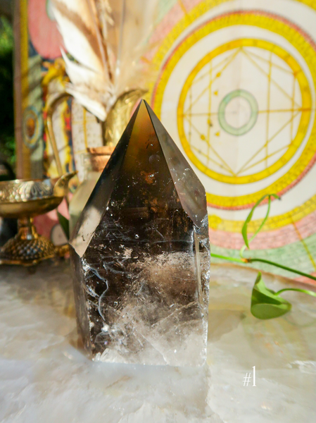 High Quality Smokey Quartz Points