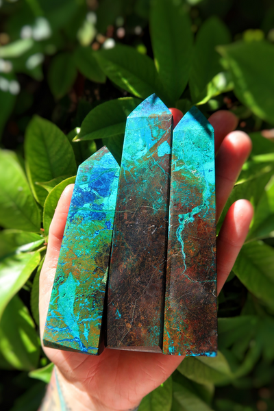 Chrysocolla Obelisk